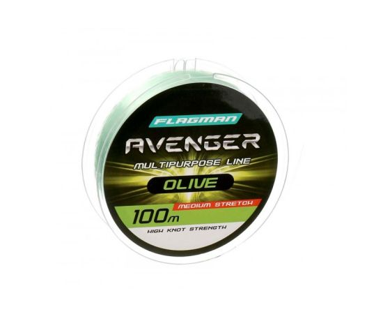 ძუა Flagman Avenger Olive Line 100 მ 0,45 მმ