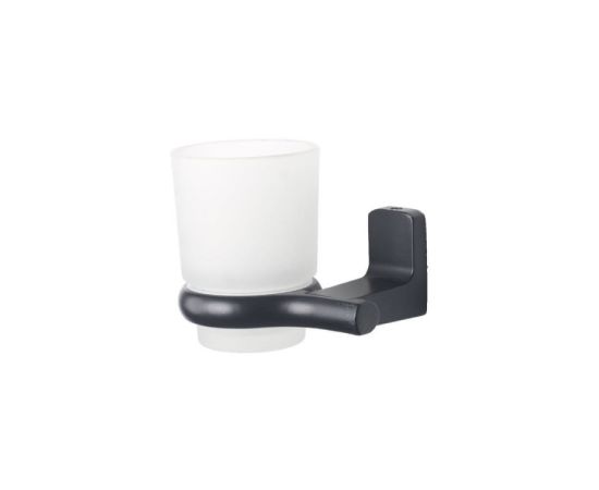 Cup for toothbrushes Tema Premium Tooth Brush Holder 71004 B-e Black