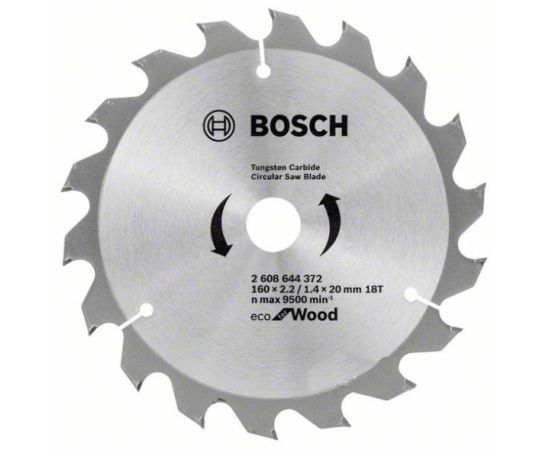 წრიული დისკი Bosch EC WO H 190x20-48