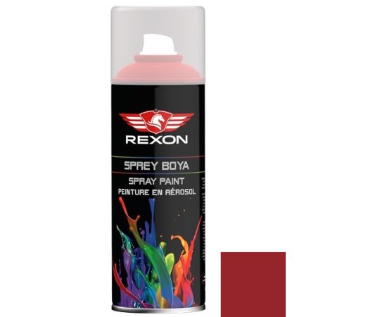 Краска аэрозольная Rexon темно-красная 400 мл