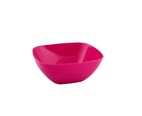 Salad bowl Aleana 24x24x9,5cm dark pink