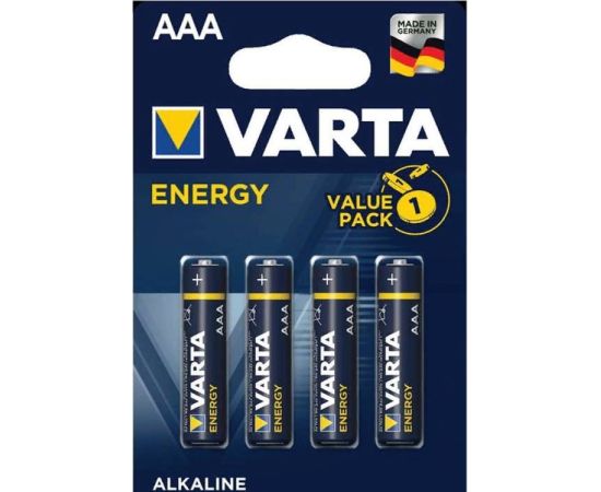 Батарейка Алкалиновая Varta Energy  AAA - LR03 4шт