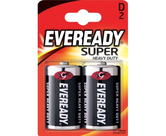 Battery Everyday Super Heavy Duty D 2 pcs