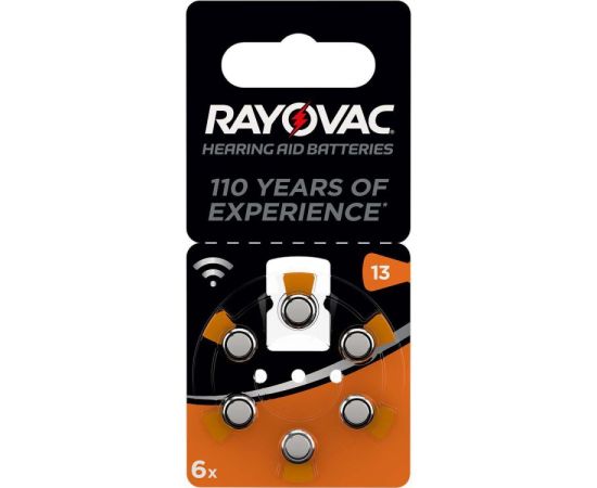 სასმენი აპარატის ელემენტი  Rayovac Acoustic 6ც