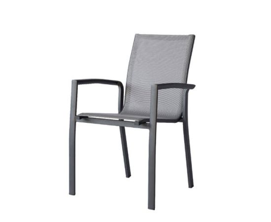 სკამი Sultan Textile Dining Chair gunmetal