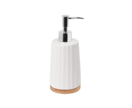 Soap dispenser Bisk kido white bamboo