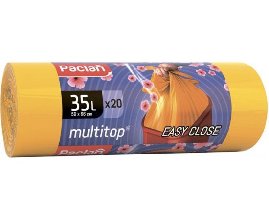 ნაგვის პარკები Paclan Multi-Top Aroma 35 ლ 20 ც
