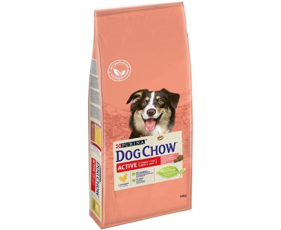 ძაღლის საკვები ქათმით Dog Chow 14 კგ