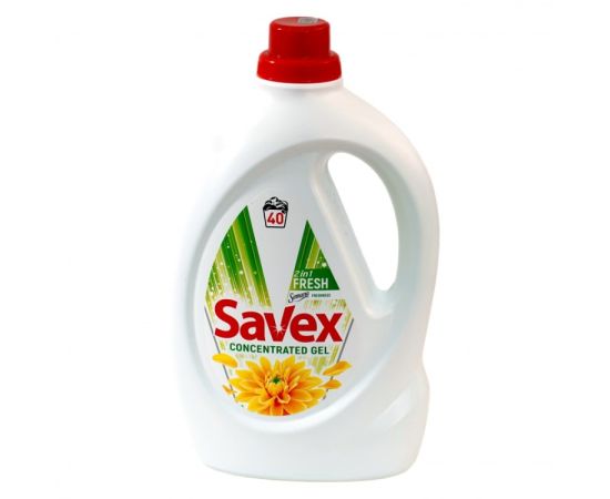 სარეცხი გელი თხევადი Savex Fresh 2.2 ლ