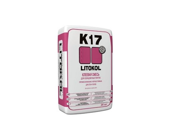 წებო ფილის Litokol K17 25 კგ ყინვაგამძლე