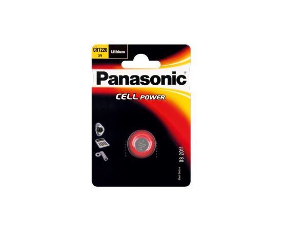 ლითიუმის ელემენტი Panasonic CR1220 3V
