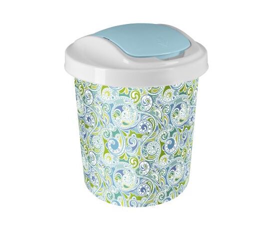 Trash can round Plastik Repablik Decor "Peysly" 12 l