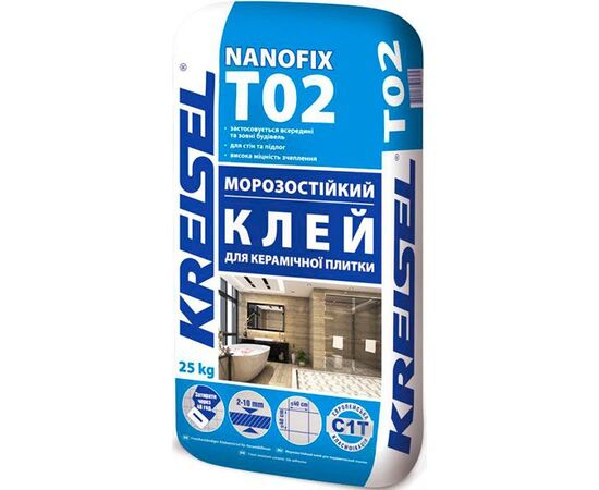 Tile adhesive Kreisel Nanofix T02 25 kg