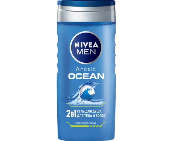 Гель для душа Nivea Men для тела и волос Arctic Ocean 2в1 250 мл