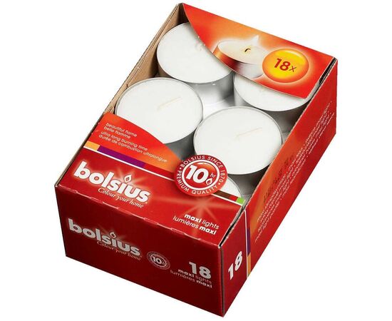 Candle Bolsius 10 hours 18 pcs