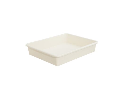 Storage box plastic Aleana 33x25,8x6cm white rose