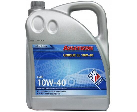 Motor oil Finke AVIATICON Unique LL 10W-40 5 l