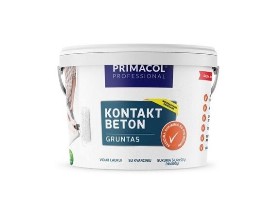 გრუნტი Primacol Kontakt Beton 4.5 კგ