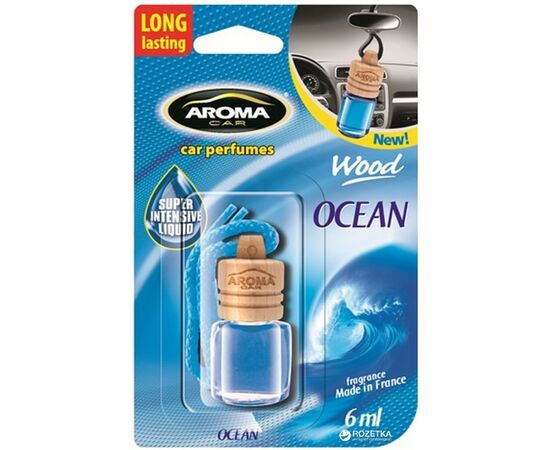 არომატიზატორი Aroma Car WOOD  Ocean 6ml