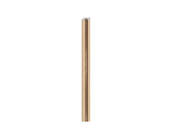 Right end trim VOX Profile Linerio S-Line Natural 2650x35x12 mm