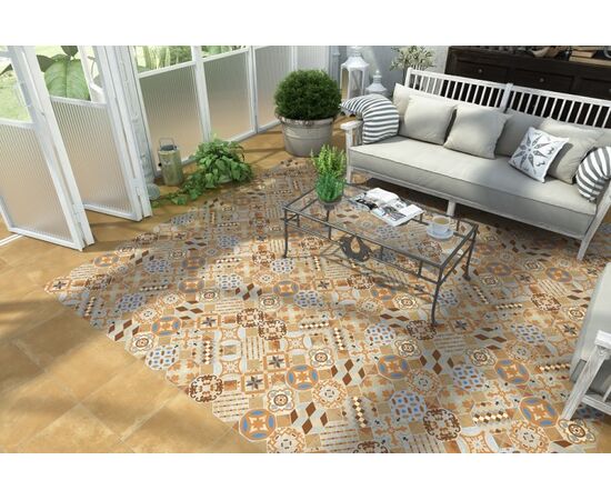 ფილა იატაკის Halcon Ceramicas Gibraltar Teja 34x34