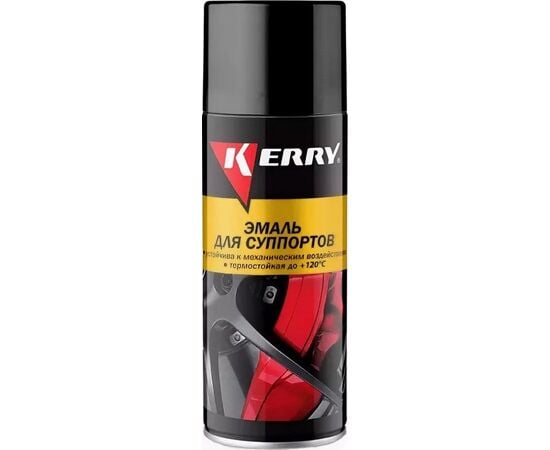 Spray enamel for auto parts Kerry KR-962.4 Black 520 ml