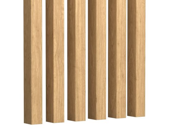 Decorative slat Foge 280x3x4 cm zaragoza oak 6 pcs