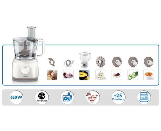 Food processor Philips HR7628/00 650W