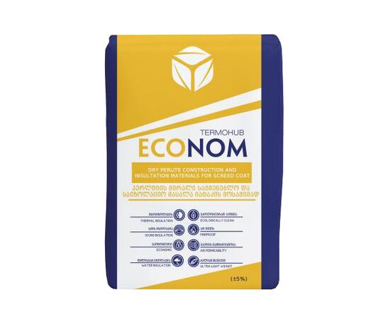 Perlite floor screed Termohub Econom 9 kg