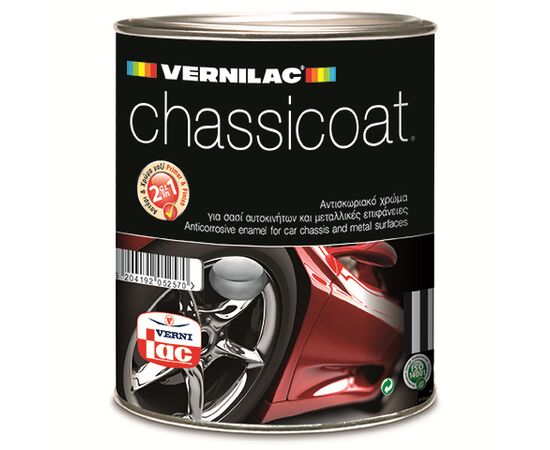 Oil paint Vernilac Chassicoat 0.75 l black