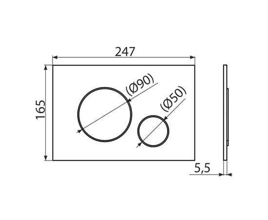 Система инсталяции для унитаза Alcadrain AM101/1120 + кнопка M671