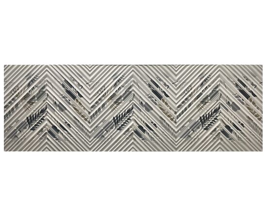 Tile Raviraj AC-13323-HL1 grey leafs 25X75cm