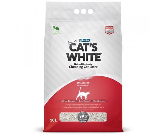 Cat litter odorless Cat's White 10l W225