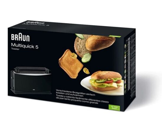 Toaster Braun HT550BK 1080W