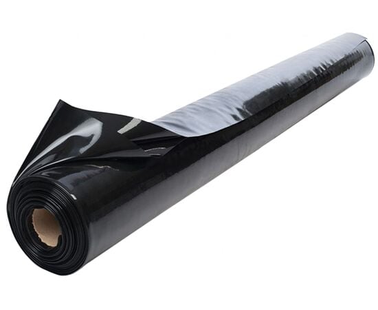 Polyethylene film black sleeve 100 microns 1.5 m