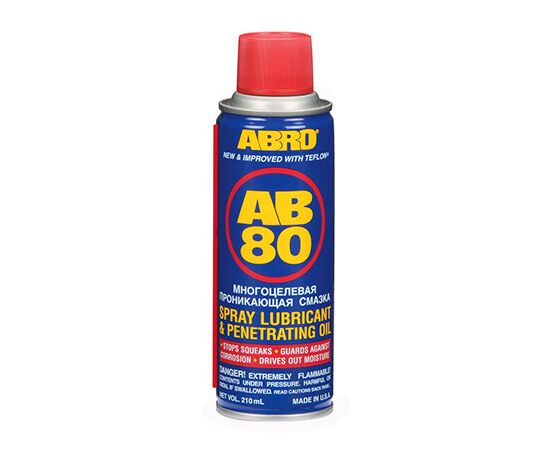 Grease spray universal ABRO AB-80 P 210 ml