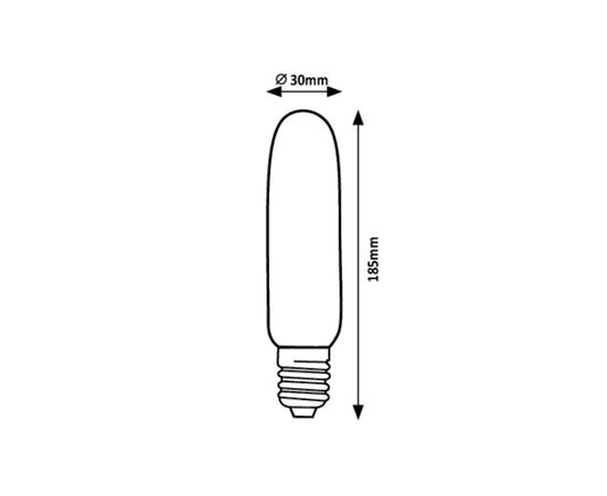 ნათურა Rabalux LED Е27 5W 4000K T30 h185 Filament 79005