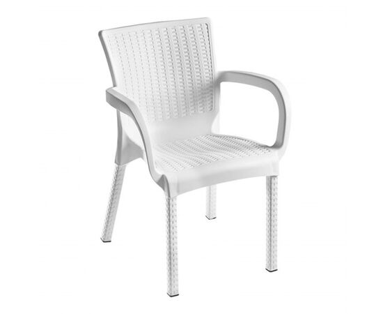 სავარძელი ORKIDE RATTAN White