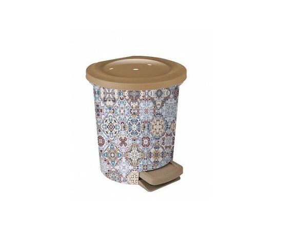 Trash bin Plastik Repablik 6 l "decor Morocco"