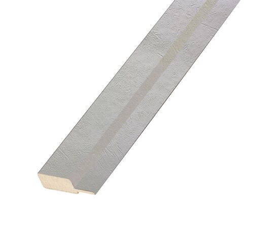 Finishing bar Super Profil MDF 1238 white cement 2800x38x12 mm