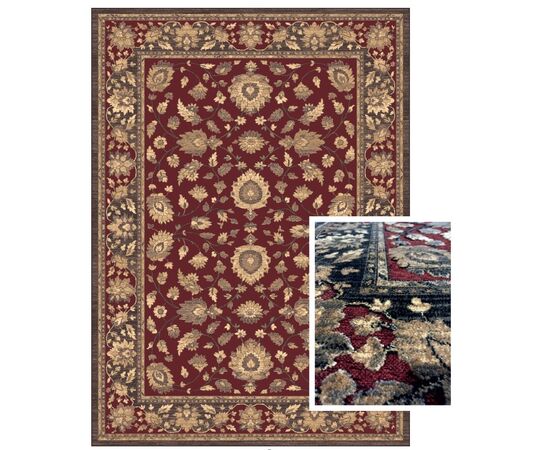 Ковер DCcarpets Bohemian 23122 D.brown/Red 160X230 см