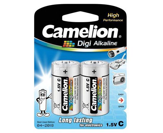 ელემენტი Camelion LR14-BP2DG Digi Alkaline C 2 ც