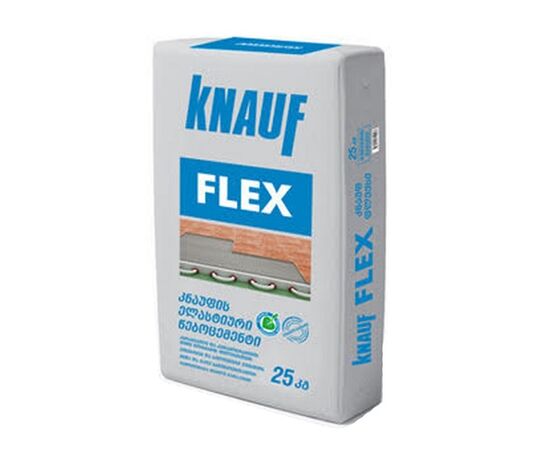 Elastic adhesive for ceramic tiles Knauf Flex 25 kg