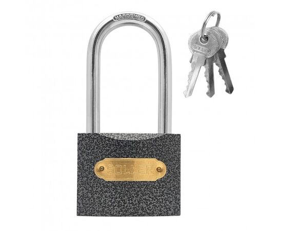 Padlock with long shackle Soller 367-75L 75 mm