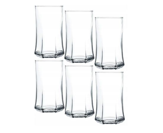 Set of glasses tall Domotti Delight 67535 330ml 6pcs