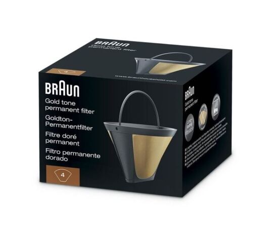 ფილტრი Braun Gold Tone BRSC002