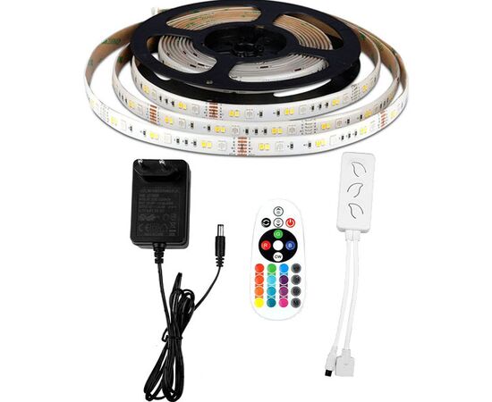 LED ლენტი V-TAC 2628 SMD5050+2835 IP65 54LEDs RGB+W 5 მ