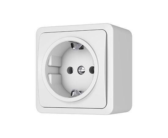 Power socket grounded Vilma RP16-002 ww 1 sectional white