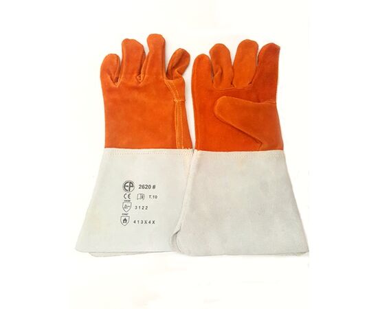 Fire resistant leather gloves Eurotechnique 2620