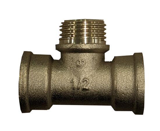 Tee brass IFAN 1/2 i.s-1/2e.s-1/2i.s